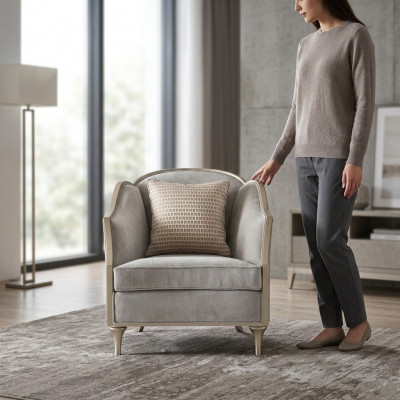 Fauteuil Chaise d'ameublement d'hôtel Salon de chaise Suriname tout fauteuil moderne Style italien