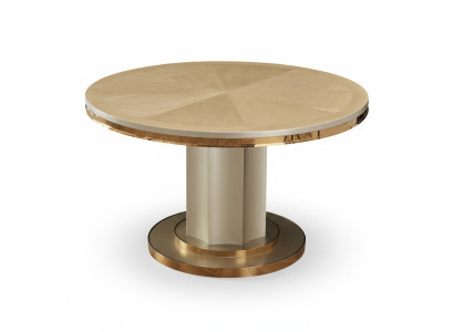Table ronde en acier inoxydable Table à manger Table de conférence Table de cuisine Tables