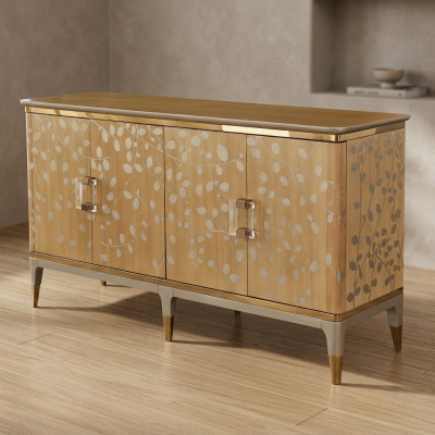 Commode Buffet Commode de luxe en bois Design de chambre