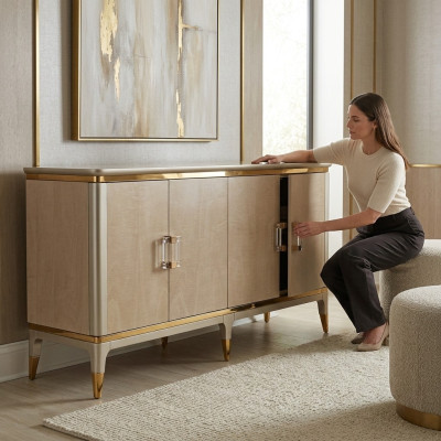Coffret de luxe Commode Buffet Mobilier de design Hôtel Dubai Commodes
