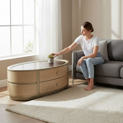 Table basse Table Canapé Canapé Table basse en bois Tables neuves Moderne