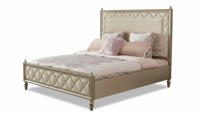 Chambre Lit classique Lits d'hôtel Lit double Design Bois de luxe