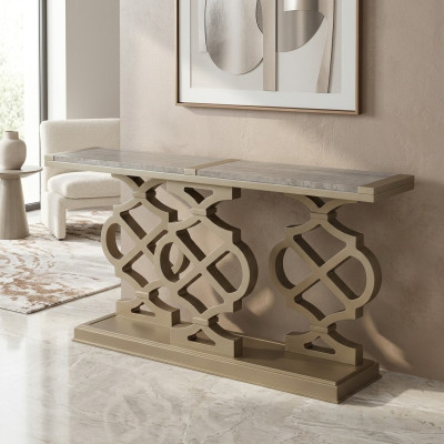 Table console en bois design Table Console Tables de maquillage