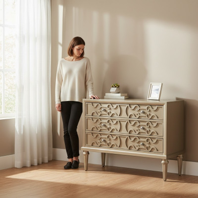Meubles d'ameublement de luxe Commode Armoire Buffet Télé - Armoires Latérale Design