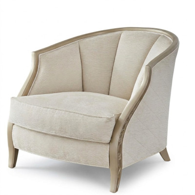 Fauteuil Designer classique Lounge Club Meuble fauteuil single Seater italien