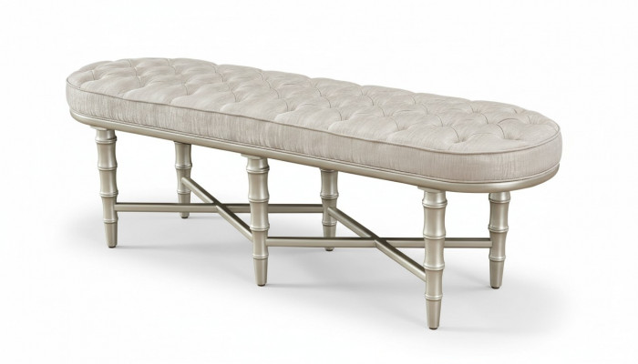 Tabouret design Meuble de luxe Pouf Repose-pieds Tabouret Rembourré Tabouret
