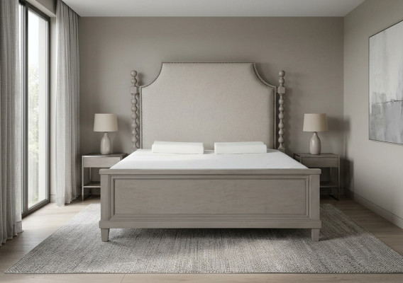 Lit double 180x200cm Lit royal Chambre Lits Bois Meubles de luxe