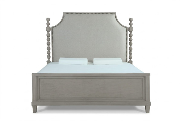 Lit double 180x200cm Lit royal Chambre Lits Bois Meubles de luxe