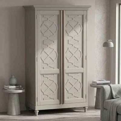 Armoires Portemanteau en bois Meubles Design Garde-robe en bois à 2 portes