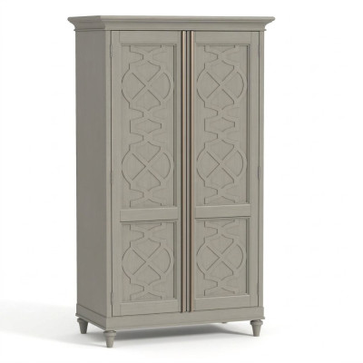 Armoires Portemanteau en bois Meubles Design Garde-robe en bois à 2 portes