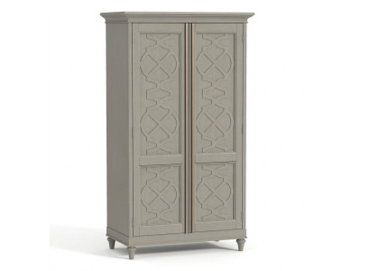 Armoires Portemanteau en bois Meubles Design Garde-robe en bois à 2 portes