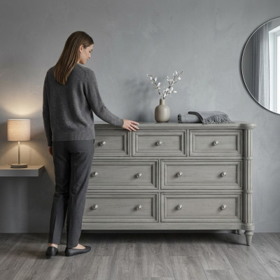 Conception Commode de luxe en bois Buffet à tiroirs Armoires Commode armoire Salon