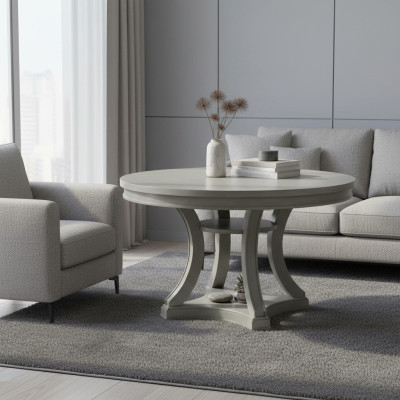 Table à manger de style wilheminien Table de cuisine en style willheminien Table Rundtsche Table ronde de design de luxe