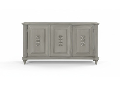 Commode Buffet Console Armoire en bois Portemanteau Buffet Mobilier de design Gris neuf