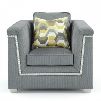 Mobilier de design de luxe Chaises Fauteuil moderne Textile Salon