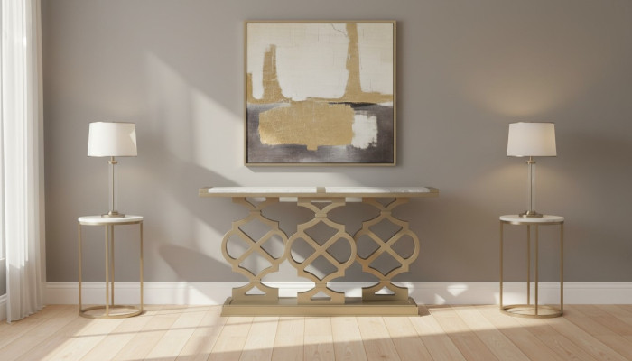 Table console Design Table en bois Console Tables console Table de luxe