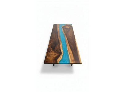 Tables Table de salle à manger Table de design Table moderne Mer Rivière Meubles Tables Époxy