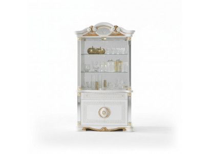 Vitrine Italienne de meubles de luxe présentoirs armoires commode armoire en verre design.