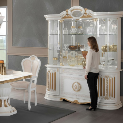 Vitrine xxl Armoires vitrines Vitrines Design Mobilier italien Salon