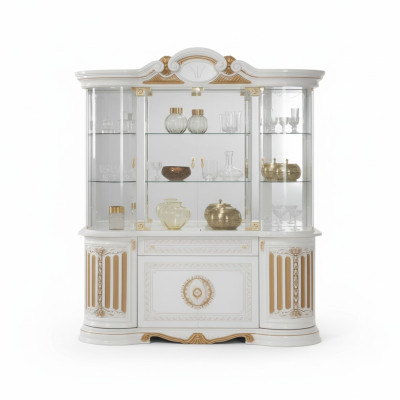 Vitrine xxl Armoires vitrines Vitrines Design Mobilier italien Salon