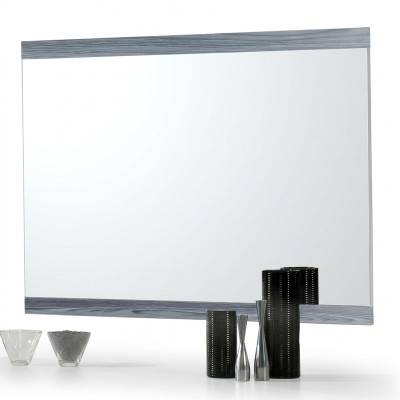 Miroir de salle de bain miroir de salle de bain miroir 110*4cm miroir suspendu en verre miroir mural neuf