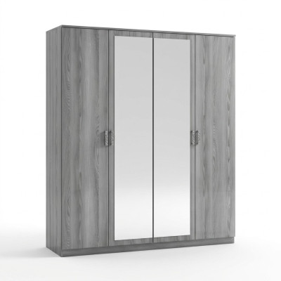 Armoires Armoire Murale 4 Portes Mobilier en Bois Chambre à Coucher nouveau