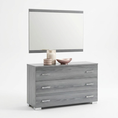 Commode Armoire avec Miroir Mobilier Design Mobilier de Luxe Portemanteau Ensemble de 2 pièces. Mis à jour