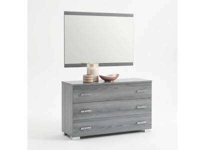 Commode Armoire avec Miroir Mobilier Design Mobilier de Luxe Portemanteau Ensemble de 2 pièces. Mis à jour