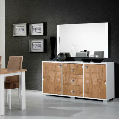 Sideboard Design - Commode 100*50 en bois de luxe Armoires de rangement Commodes de salle de séjour