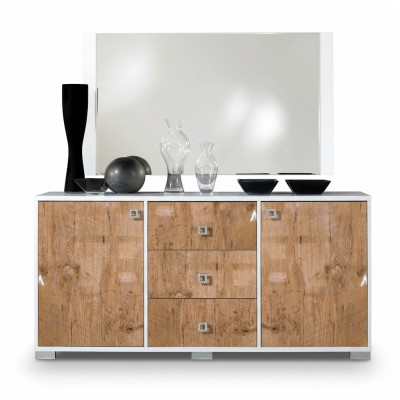 Sideboard Design - Commode 100*50 en bois de luxe Armoires de rangement Commodes de salle de séjour