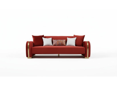Canapé trois places Tissu Design Canapé 3 places Tissus Canapé Mobilier nouveau