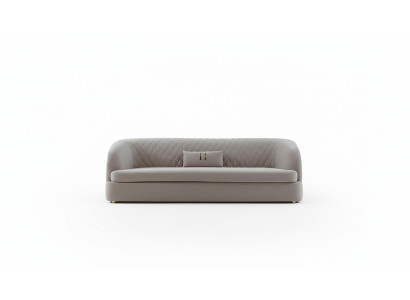 Trois places Canapé en textile rembourré Design Canapé 3 places Mobilier Grand canapé nouveau