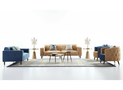 Table d'appoint Mobilier de luxe Table basse Tables Consoles Tables basses 2 pièces