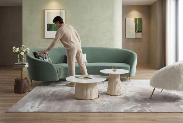 Table basse Table de design Style Meubles de luxe Table de salon Table d'appoint Nouvelle