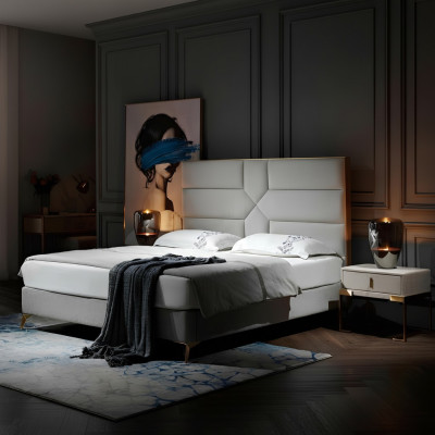 Lit double lit lit mariage lit design luxe lit rembourré en velours design lit lits textiles