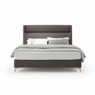 Linge de lit 2x Table de chevet 3 pcs. Ensemble de meubles de chambre à coucher Moderne Lits de luxe Neufs