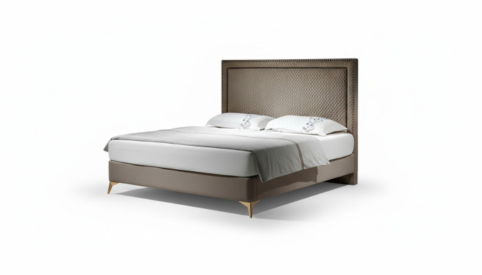 Lit double lit lit lit de luxe lit lit lit lit lit en cuir lit garni de luxe lit design en cuir