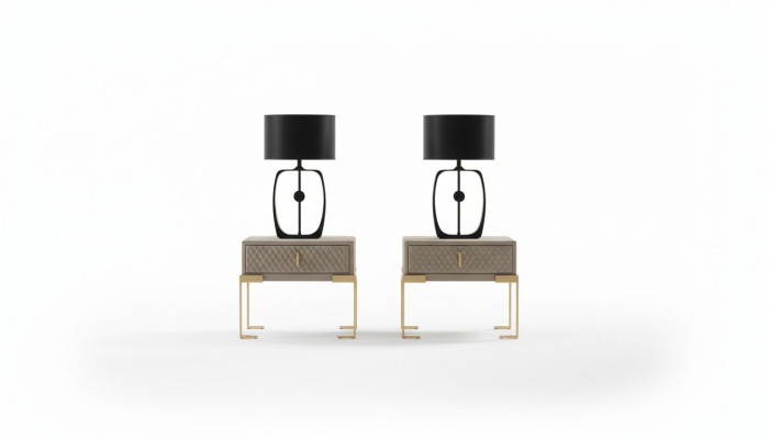 Chevet Commode Console Côté avec tiroir Consoles Table de chevet design