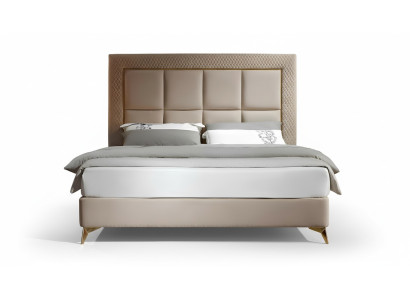 Conception de lits doubles de luxe pour hôtel Mobilier d'hôtel de luxe Lits de chambre de luxe rembourrés nouveauté