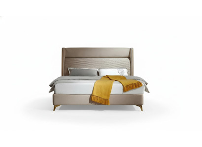 Lit double Chambre Hôtel Mariage Luxe Lit 2x Table de chevet 3pcs. Ensemble de lits neufs