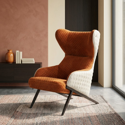 Meubles de design de luxe Chaises Fauteuil de design moderne Textile décoratif Salon