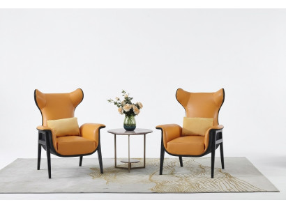 Fauteuil design 1 place 70 x 90 cm Salon Canapé 1 place Lounge Club