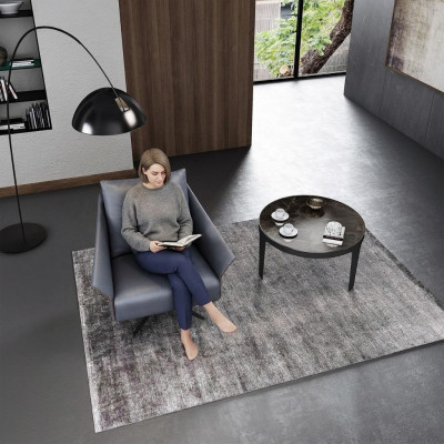 Fauteuil design 1 place 86 x 75 cm Salon Canapé 1 place Canapé Lounge