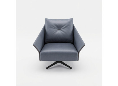 Fauteuil design 1 place 86 x 75 cm Salon Canapé 1 place Canapé Lounge