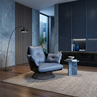 Meubles de fauteuil de luxe pour le salon, canapé une place, coussin, canapé, décoration, club de salon d'hôtel.