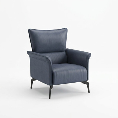 Meubles de design de luxe Chaises 88 x 85 cm Fauteuil design moderne en textile