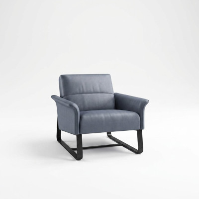 Fauteuil design moderne en textile Salon Lounge Mobilier de design de luxe Chaises neuves