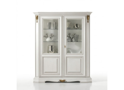 Vitrines Salon Armoires Blanches Buffet Vitrine Lumineux Blanc Armoire Classique