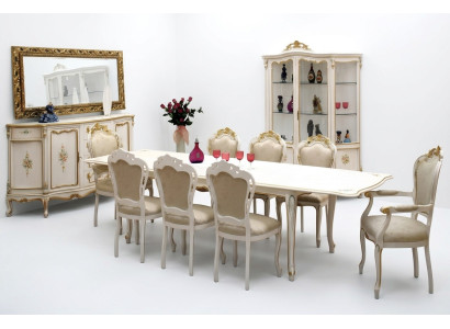 Ensemble classique 2x chaises accoudoirs 6x chaises chaise suite salle à manger Groupe neuf