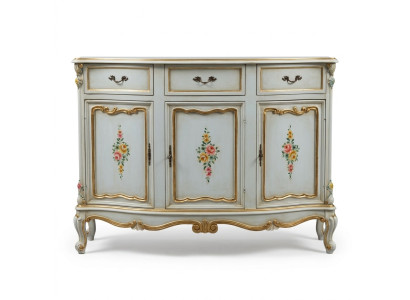 Buffet Meuble italien en bois massif Buffet en bois de luxe de designer Commode